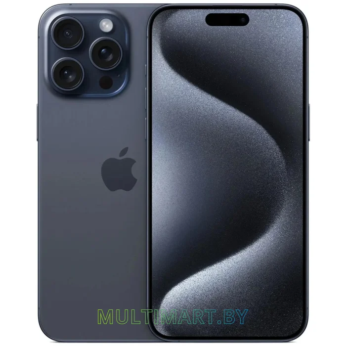 Смартфон Apple iPhone 15 Pro 256GB Dual SIM (синий титан)